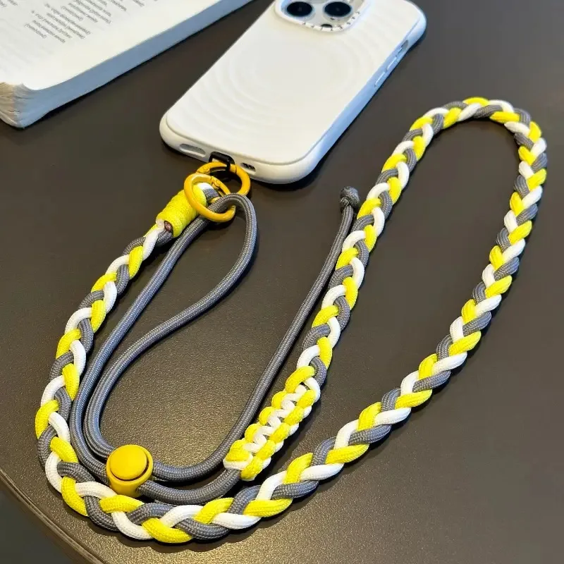 Trendy Crossbody Phone Case - Adjustable Hanging Rope, Thick and Sturdy Neck to Prevent Falling Off