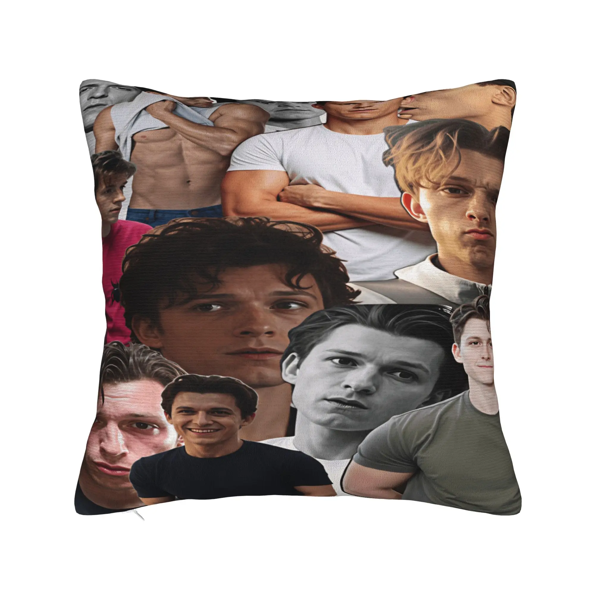 Tom Hollands Pillow Cover  Soft Cushion Cover Morden Pillow Case For Chair Sofa Home Decor