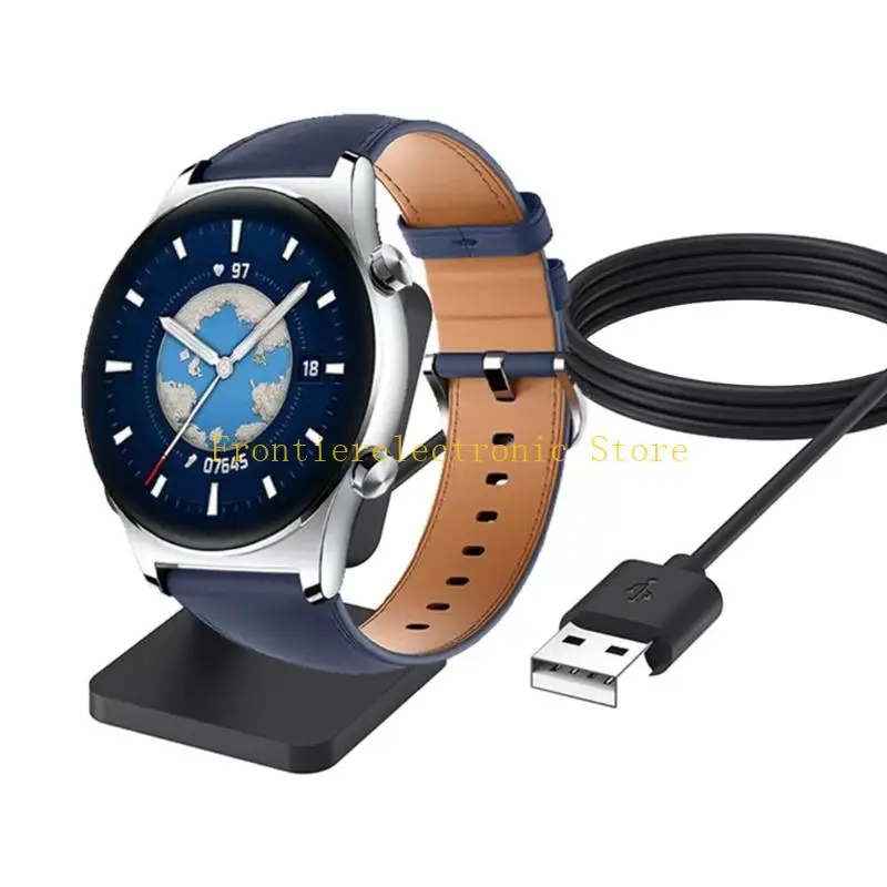 G8DB Upgrades Charging Dock Mini Size Plastic Material Reliable Power Supply Watch Charging Base for Watch 5 4 GS4 GS3