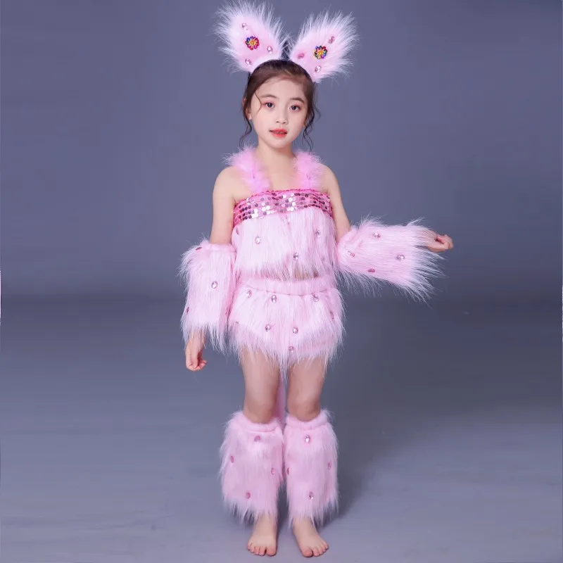 4 colors cat cosplay for girls sexy cat girl cosplay costumes animal dance costumes for children halloween dance costumes kids