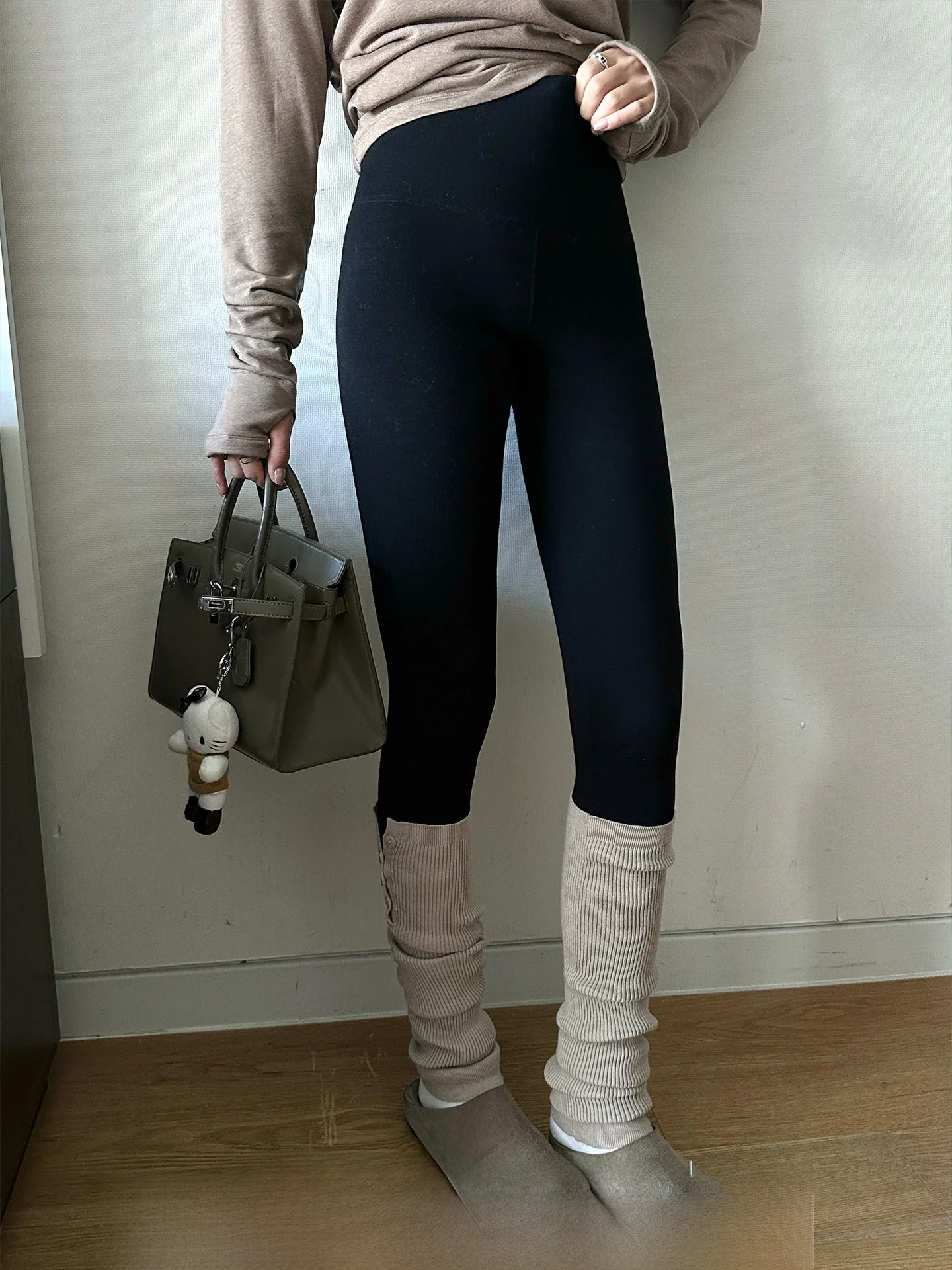 

Женские утепленные леггинсы Xzichic с флисовой подкладкой и протеиновым наполнителем, теплые, осенне-зимние, укороченные, с завышенной талией, длинные хлопковые брюки