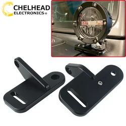 Offroad A-Pillar Work Led Cube Pods Light Mounting Bracket Auxiliary Driving Lights Holder for Jeep Wrangler JL Gladiator JT