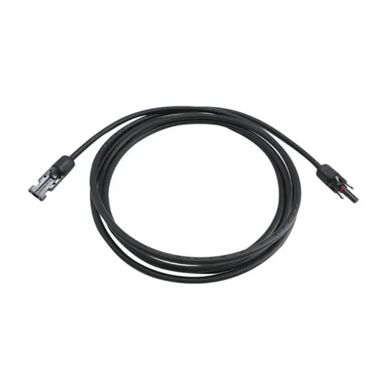 1 para przedłużaczy do paneli słonecznych Drut miedziany 6 4 2,5 mm2 10 12 14 AWG Czarno-czerwony ze złączami przewodów fotowoltaicznych — zdjęcie 6