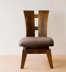 

Вращающийся стул из массива дерева, старый и подвижный рабочий стул из темного черного ореха, ясеня, красного дуба, обеденный стул, кресло