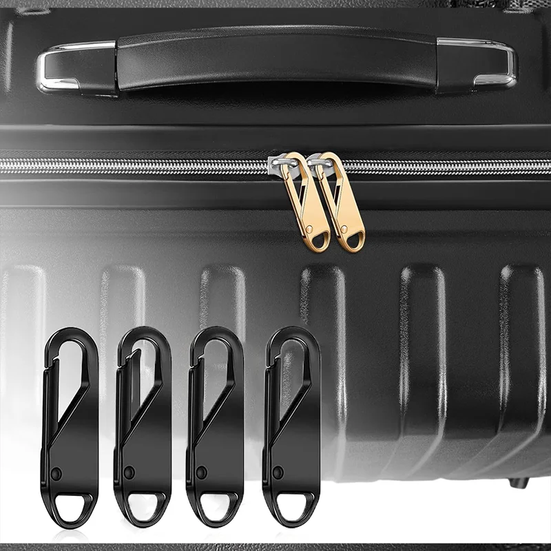 Universal Replacement Zipper Removable Metal Zipper Pull Repair Durable Zipper for Jacket Backpack Luggage Clothing ﻿
