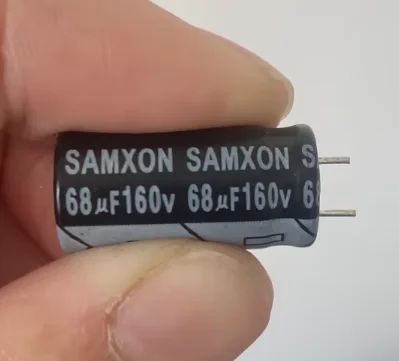 10pcs 68uF 160V 68MFD 160Volt Aluminum Electrolytic Capacitor 10*20mm Radial 68mf160v 68uf160v 160v68mf 160v68uf