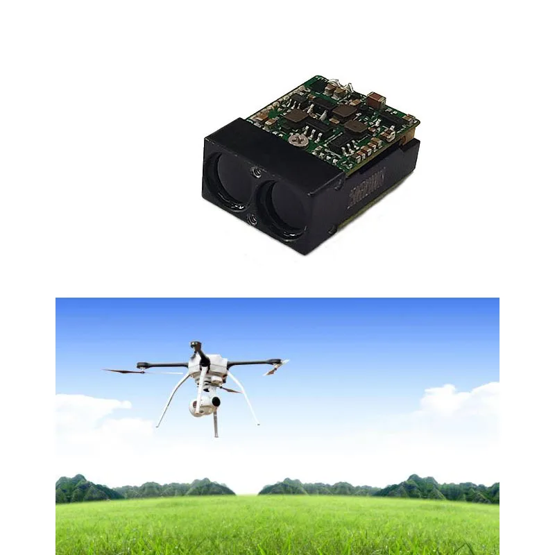 

Uart Laser Rangefinder Module 1200m Outdoor 1000m Rangefinder Inclinometer Sensor For UAV Pod