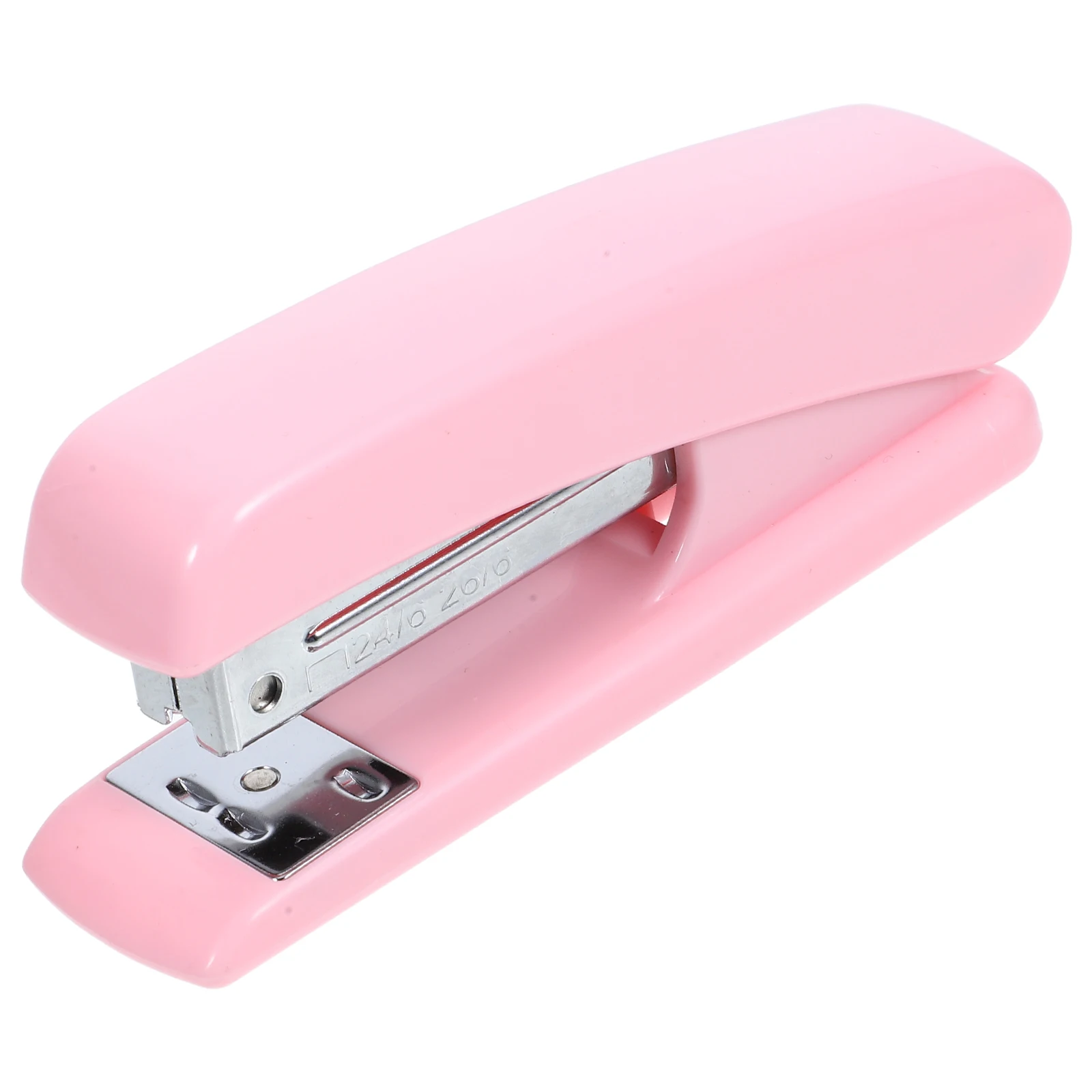

12 Hole Pink Stapler for Office School Heavy Duty Binding Up to 25 Sheets Compatible 12 24 6 26 6 Staples