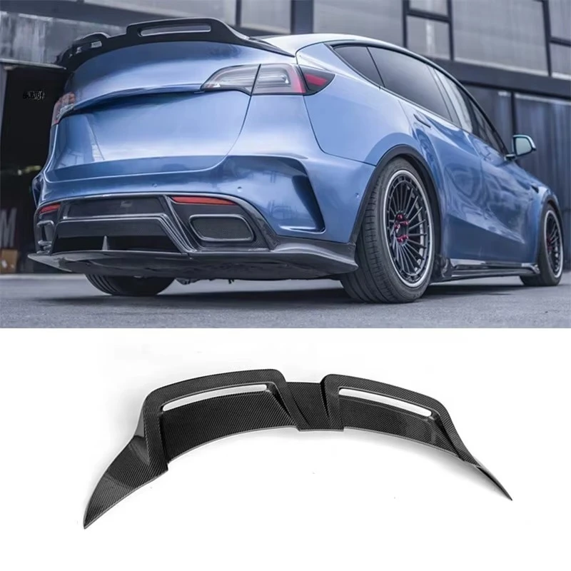 

Car Accessories Carbon Fiber CMST Style Rear Spoiler For Model Y 2021 2022 Car Spoiler