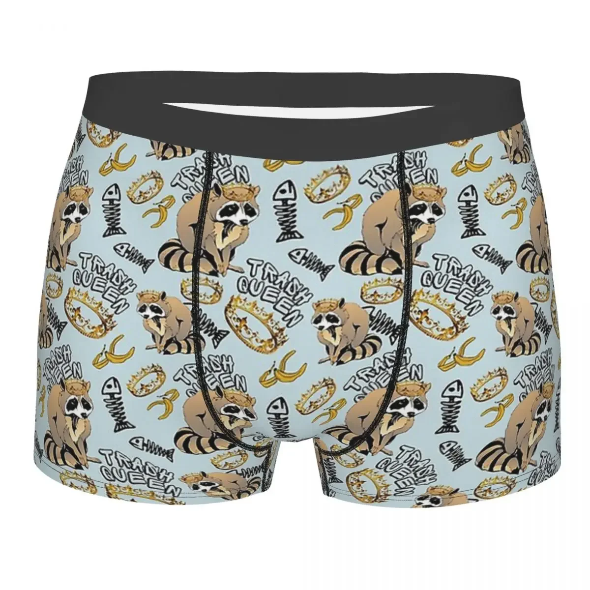 Raccoon Procyon Lotor Animal Trash Underpants Homme Panties Male Underwear Sexy Shorts Boxer Briefs