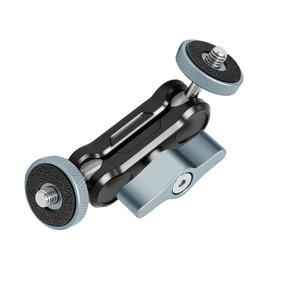 Magic Arm 92-103MM Dual 1/4" Schraube 360° ° Kugelkopf Verstellbarer Gelenkarm für Kamerakäfig Gimbal Stativ Monitor Mikrofon – Detail 31