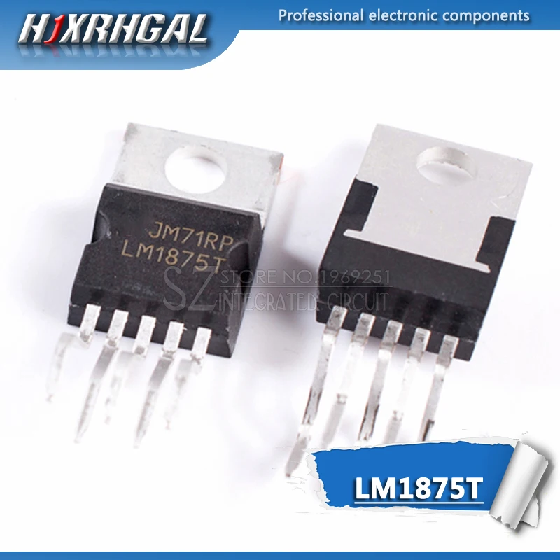 10PCS LM1875T TO220-5 LM1875 TO220 20W Audio Power Amplifier new and original HJXRHGAL