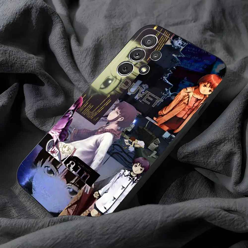 Serial Experiments Lain Phone Case for Samsung Galaxy A31 A33 A52 A13 A02 A72 A40 A20 A23 A54 A14 A34  Back Cover