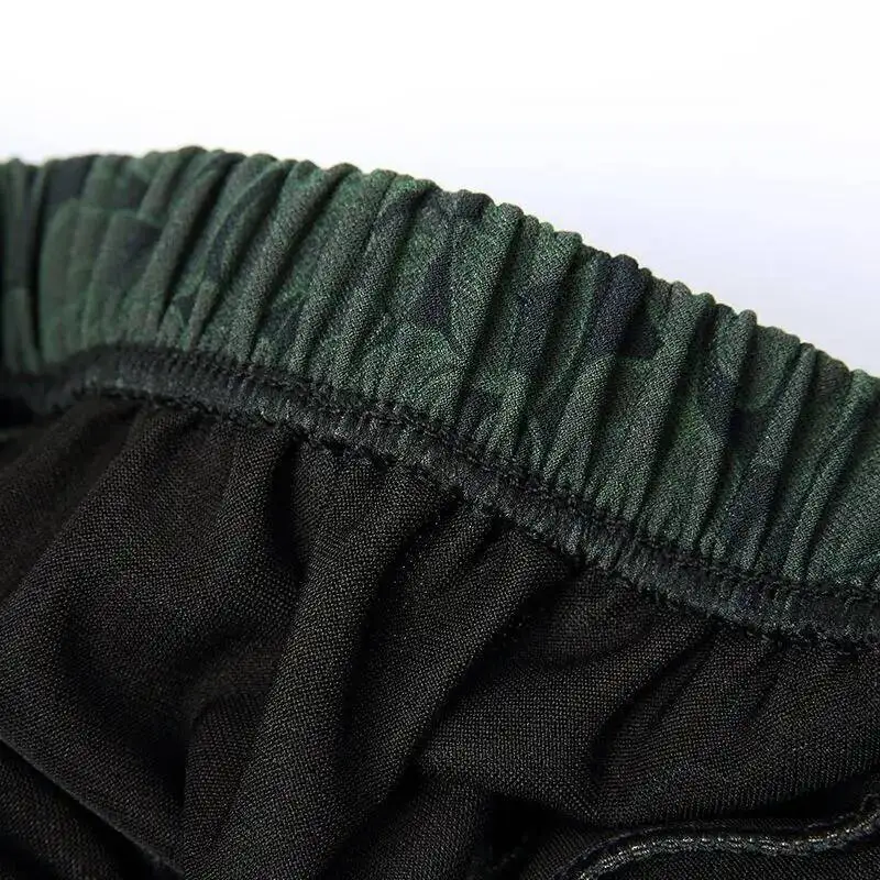 Casual Printed Pants Women Summer 2025 New High-Waisted Loose-Fitting Straight Pants Female Comfortable Ankle-Length Trousers