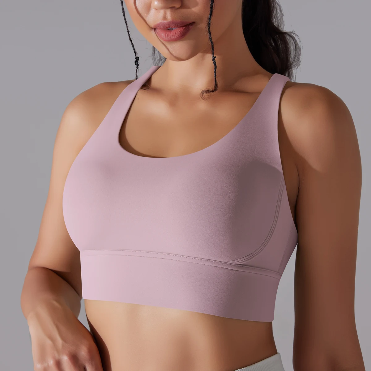 Frauen Yoga BraTank Tops für Fitness Nacktes Gefühl Sport Bh Gym Weste Frauen Leibchen Workout Unterwäsche Sportswear Outfit – Detail 18