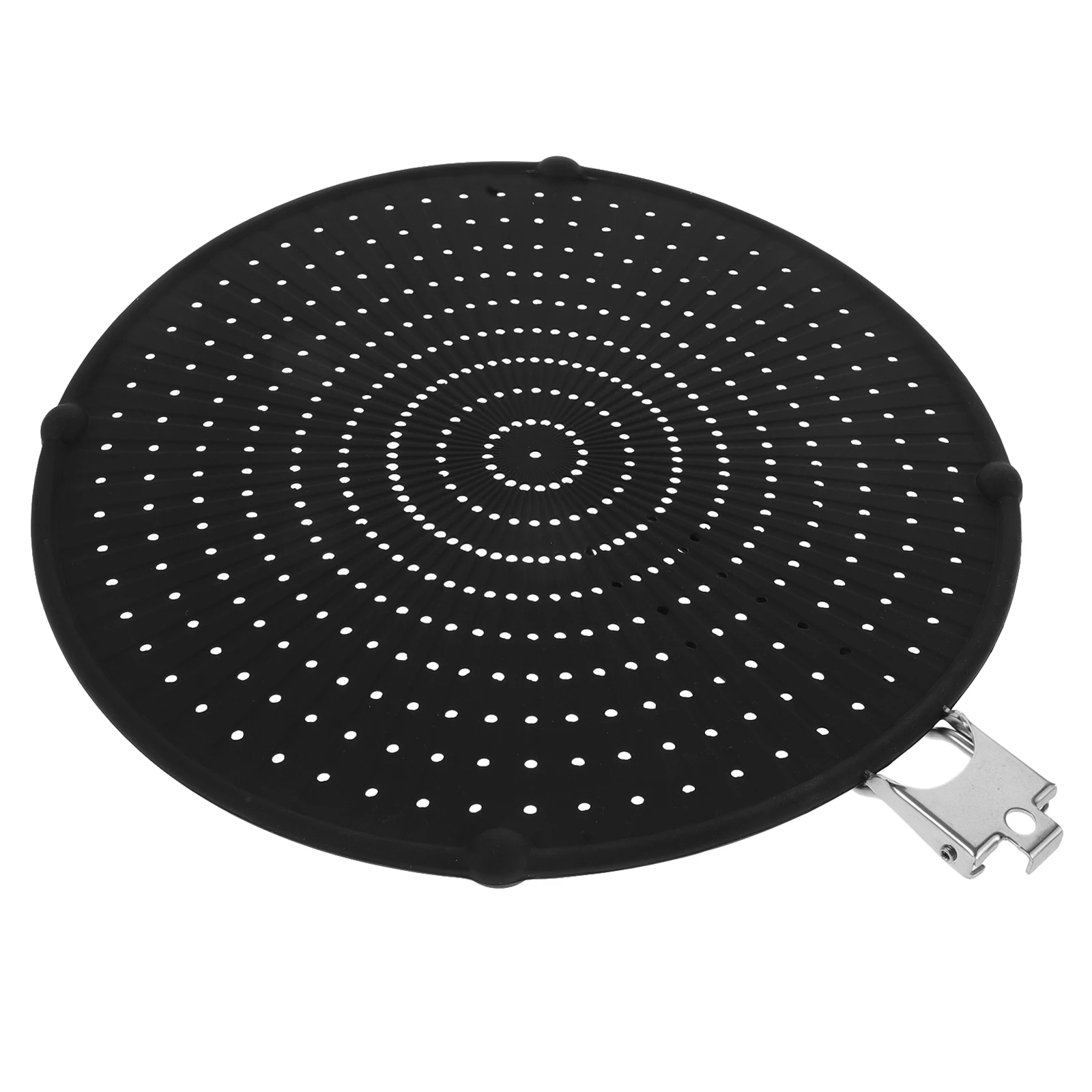 

Silicone Pot Lid 12 5 Inch 304 Stainless Steel Splatter Guard Foldable Handles Grease Screen Kitchen Cooking Tools Pasta Covers