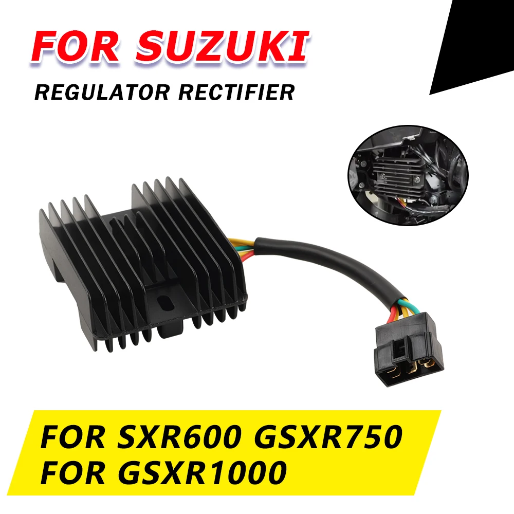 For Suzuki GSXR600 GSXR750 GSXR1000 GSX-R600 GSX-R750 GSXR 600 GSX-R 750 1000 Motorcycle Accessories Voltage Regulator Rectifier