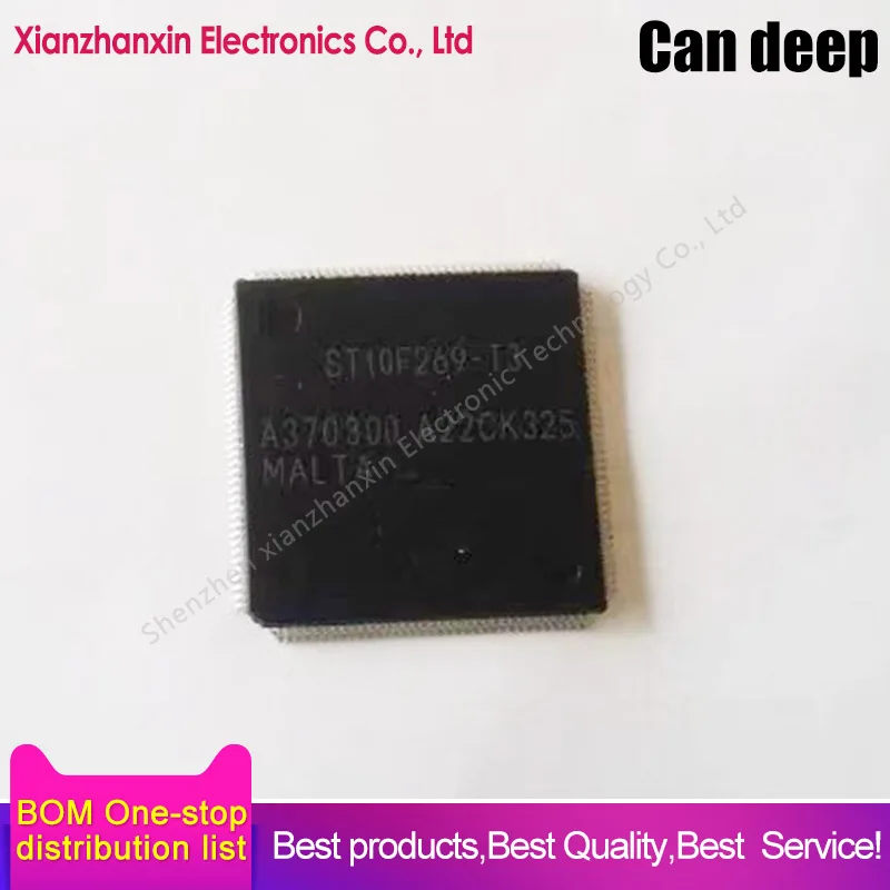 1PCS/LOT  ST10F269-T3 ST10F269 LQFP144 Power amplifier vulnerable chip IC in stock