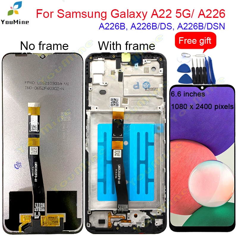 مقدمة عن صندوق شريحة SIM وبطاقة SD لجهاز Samsung Galaxy A22 5G A226B