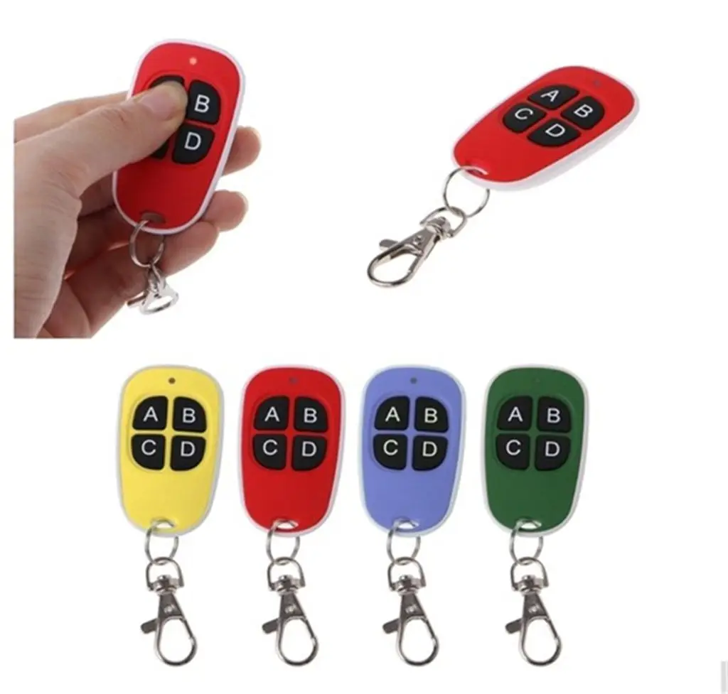 

30-50PC Remote Control 433mhz Car Key Garage Door Gate Opener Controller Duplicator Clone Cloning Code