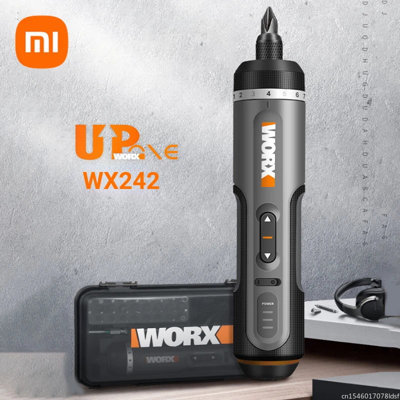 Xiaomi Worx4v Chaves de Fenda Elétricas Grupo Wx242 Smart Cordless Power Screw Driver Mini Furadeira Elétrica Home Repair Power Tool