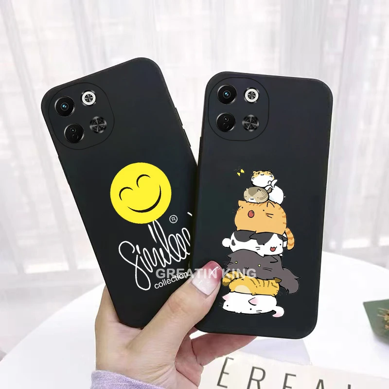 Casing For Tecno Pova 6 Neo 5G KL8 /Tecno Spark 30 5G Case Fashionable Cartoon Pattern Soft TPU Protective Cover