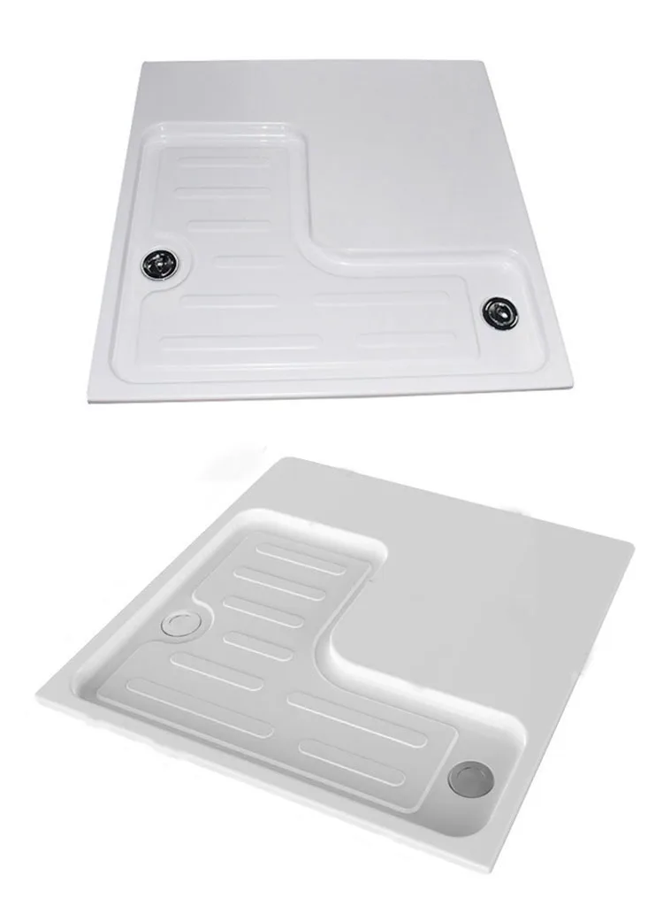 Revolutionary Pollution-Free Shower Tray Base With Class 3 Anti-Slip Accessories For Restroom Trailers & Temporary Shelters