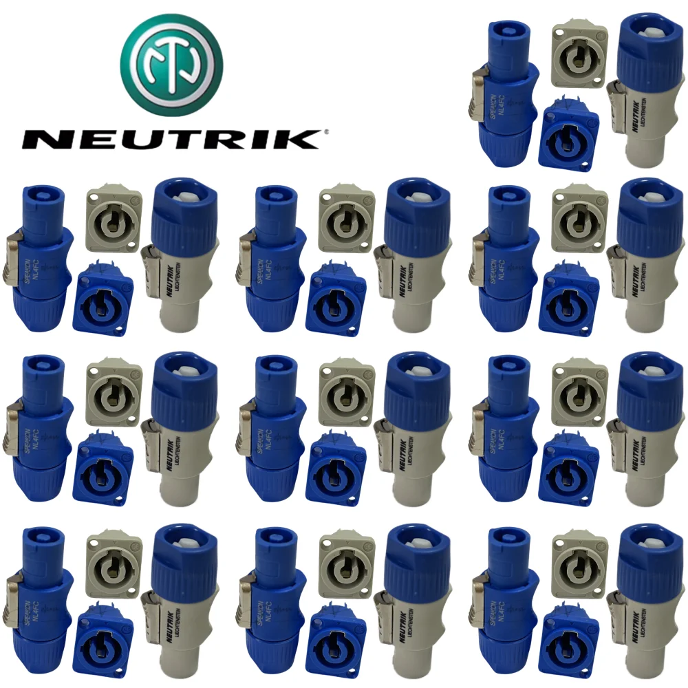 20 шт. для NEUTRIK NAC3FCA FCB MPA кабель переменного тока 20A 250 В 3-контактный разъем Powercon/розетка Профессиональный сценический светильник Разъем светодиодного экрана