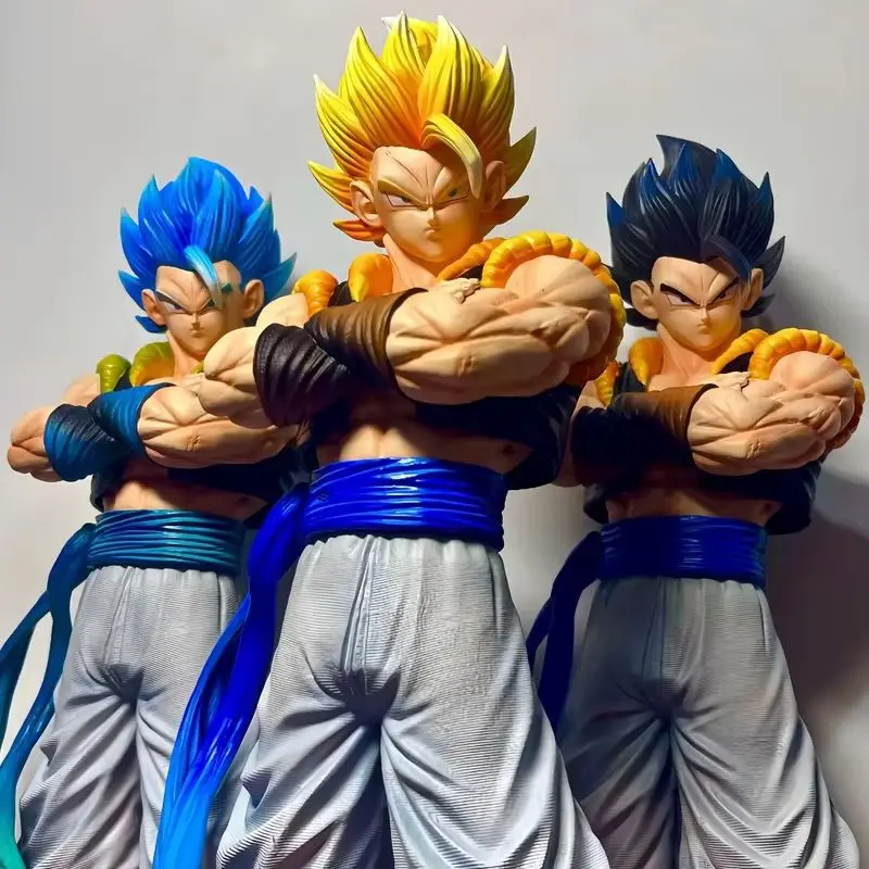 Figuras de Dragon Ball GT Gogeta DBZ de 30cm, figuras de acción de Super Saiya, figura de Manga, estatua de Anime GK, modelo periférico, juguetes, regalo para niños
