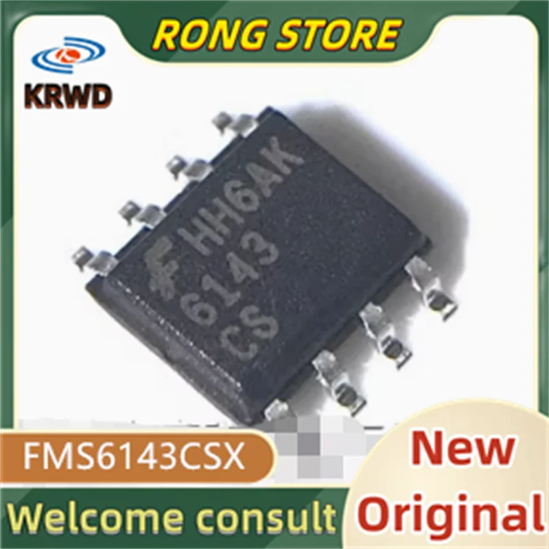 

10 шт. 6143 новый и оригинальный чип IC FMS6143CSX FMS6143CS FMS6143C FMS6143 SOP-8