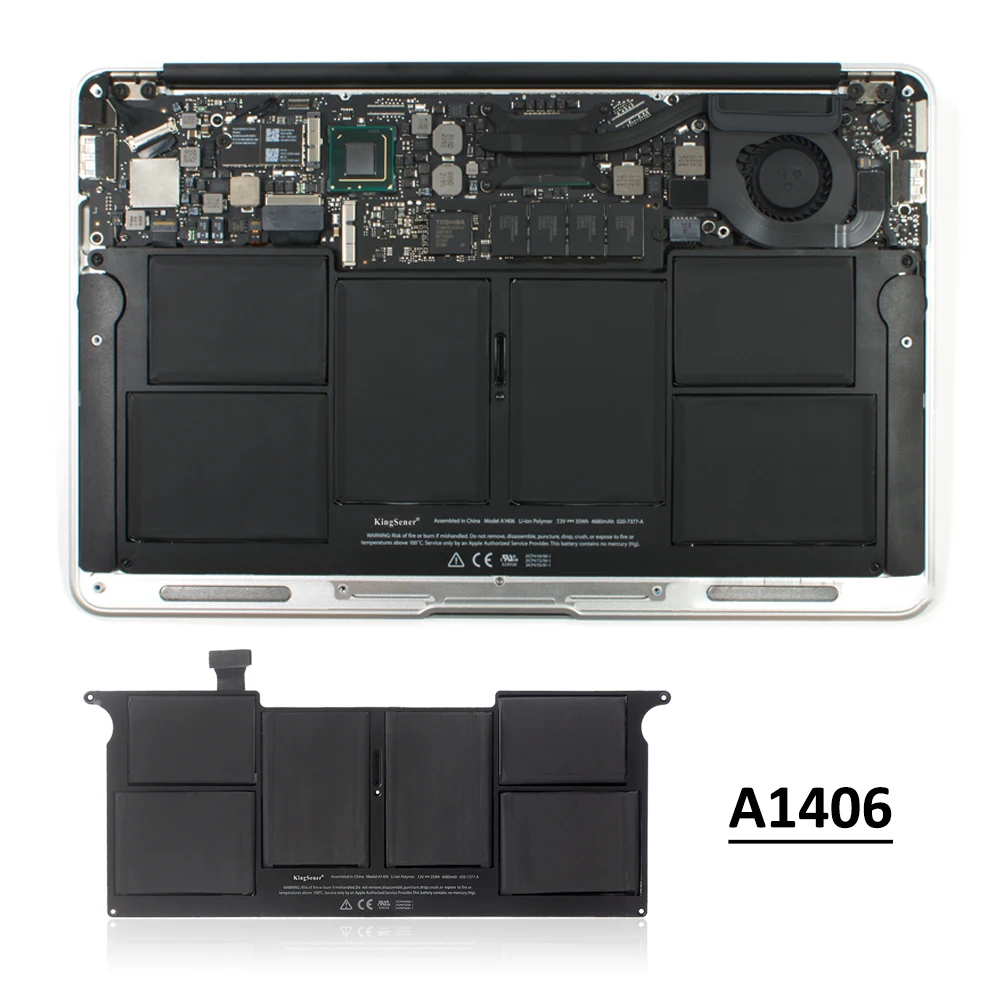 KingSener A1406 Laptop Battery for APPLE MacBook Air 11\
