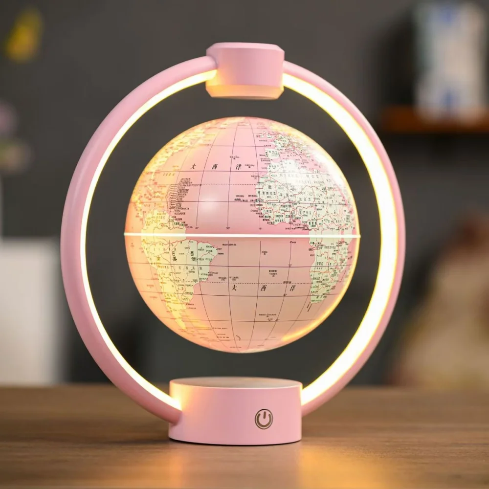 Magnetic levitation globe Bluetooth speaker, moon light, night light, atmosphere light, party high-end technology magnetic levit