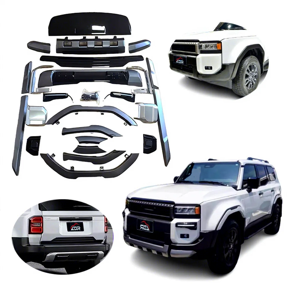 

2025 Newest Bodykit for Land Cruiser PRADO LC250 Upgrade to Modellista Style Facelift Car Top Modification