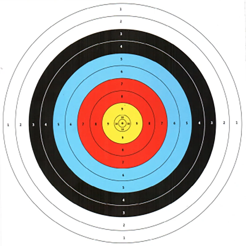 100Pcs- 14*14cm(5.5"x5.5") 종이 표적. 에어건, BB 건, 에어 소프트 사격 연습에 사용됩니다. .5.5"X5.5" 펠렛 트랩에 적용하세요.