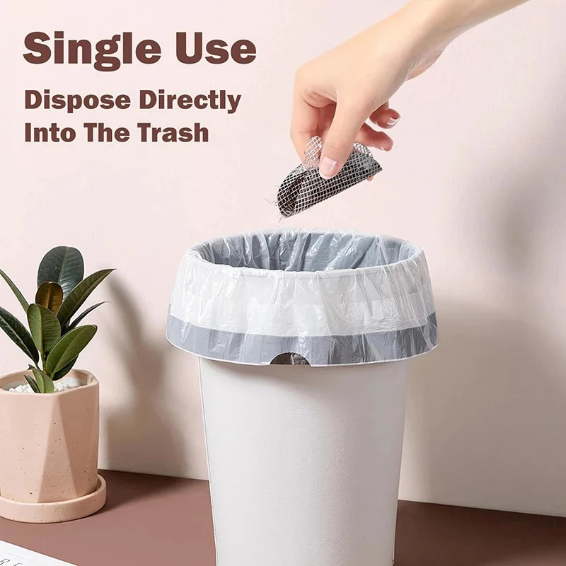 50PCS Disposable Shower Drain Hair Catcher Mesh Stickers Anti-blocking Kitchen Sink Filter Strainer Bathroom Accessories