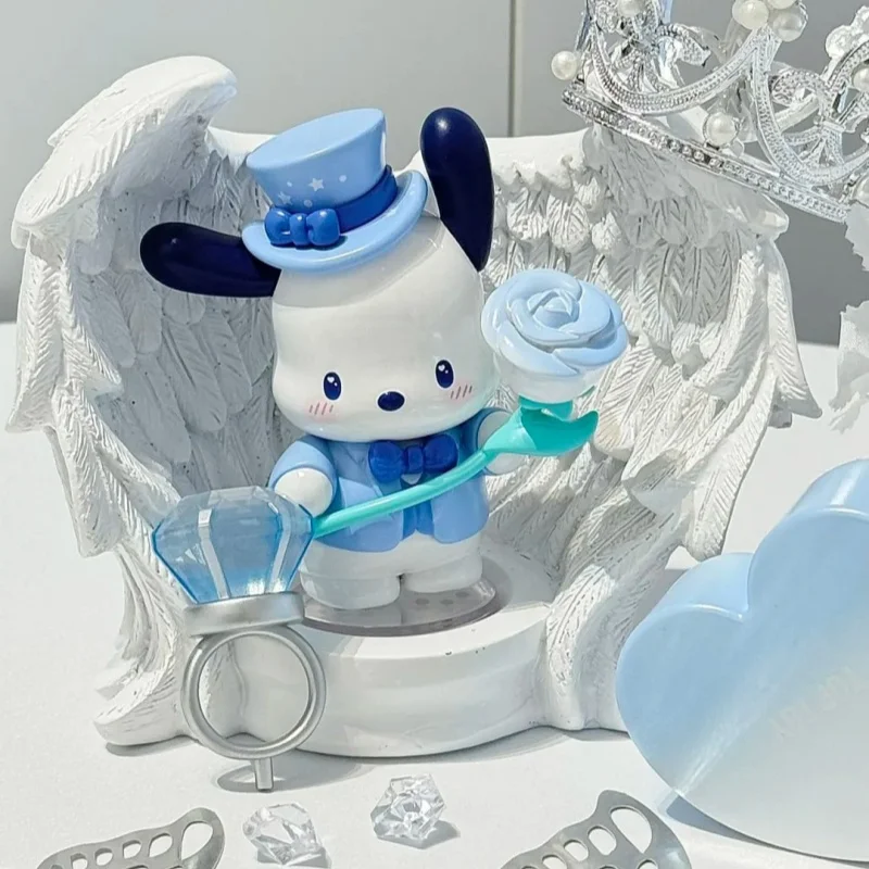 TOPTOY Hellokitty&Deardaniel Blind Box Romantic Wedding Series Anime Figure Model Kuromi My Melody Cinnamorol Pochacco Toy view 5