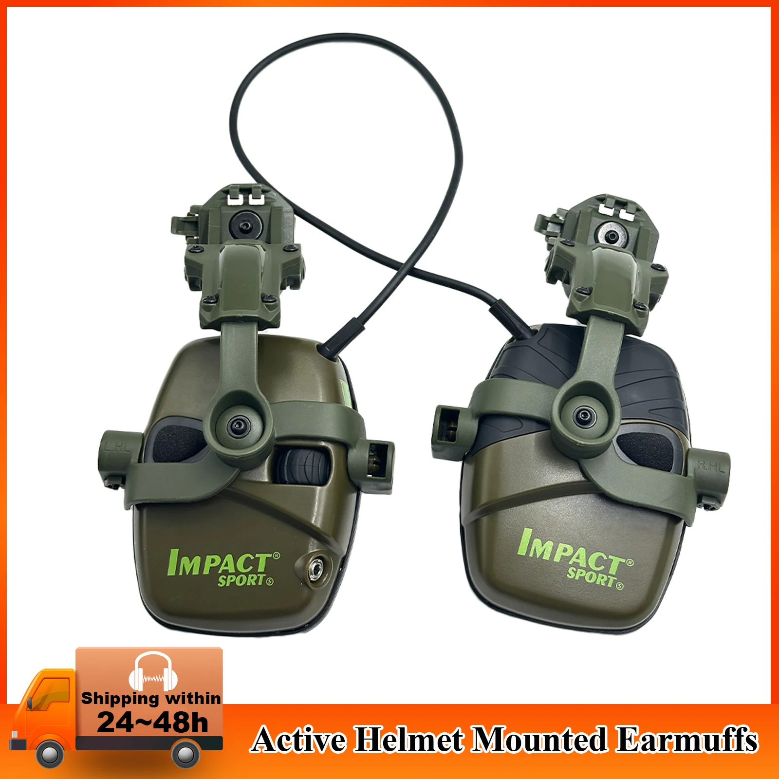 NEW Active Shooting Earphone for Hunting Electronic Hearing Protection Ear Protect Active Noise Reduction Earmuff
