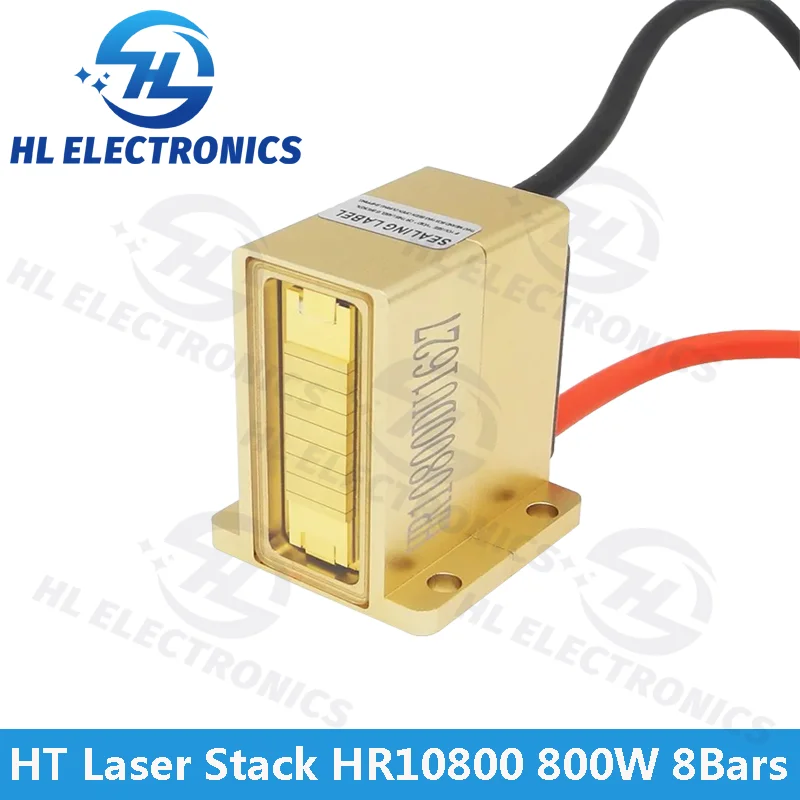 HT HR Laser Stack 800W 8Bars HR10800 For Hair Removal Diode Laser Module