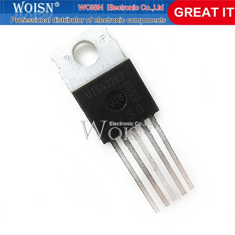 10PCS BTS432E2 BTS432 TO-220-5