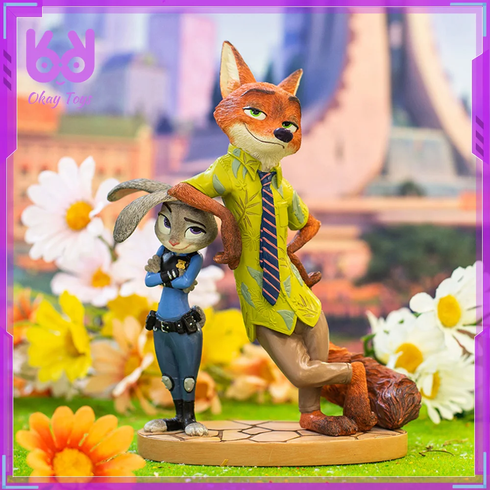 Disney Zootopia Judinik Decoration Action Figure Toy Ornament Desktop Decoration Figure Boy Girl Birthday Gift