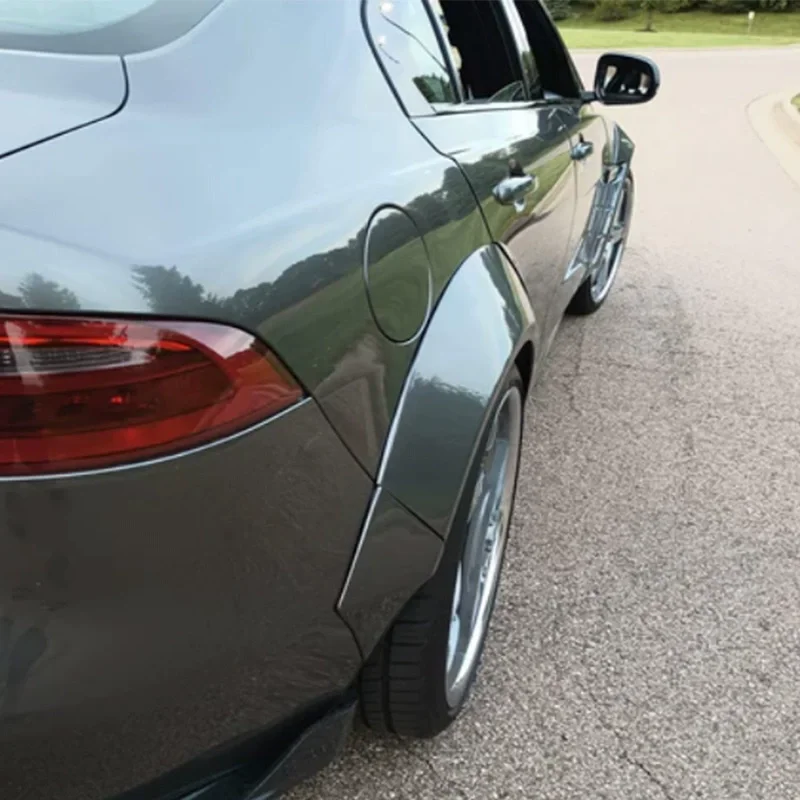 Car Fender Flares Arch Wheel Eyebrow for Land Rover Jaguar XE XEL 2015-2019 modified widen Wheel Protector Guard body kit