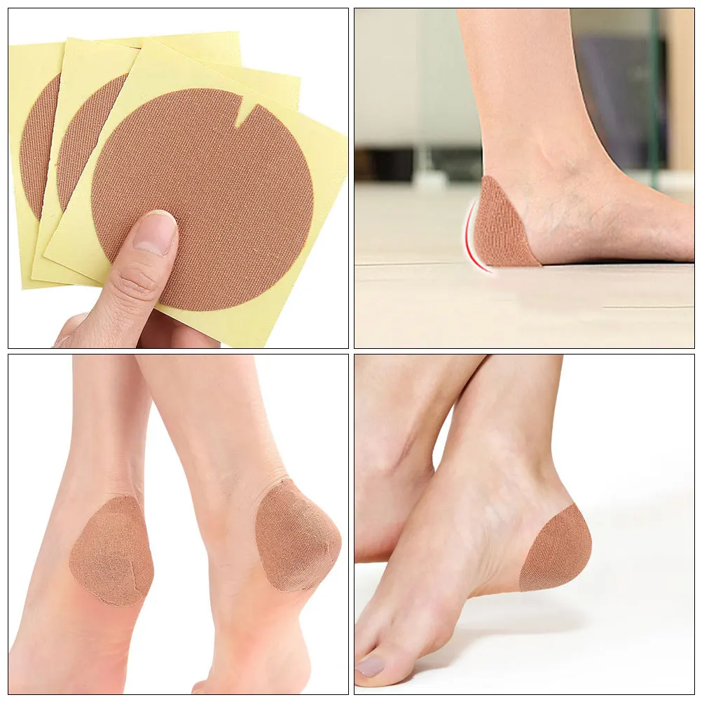 

Anti-Wear Heel Protectors Adhesive Invisible Breathable Sweatproof Foot Care Pads Pressure Relief Self-Adhesive for Office