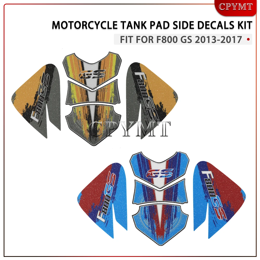 

F800GS Stickers fit For F800 GS 2013-2017 Motorcycle Accessories Tank Pad Side Decals kit Frosted Sticker Protective Decoration