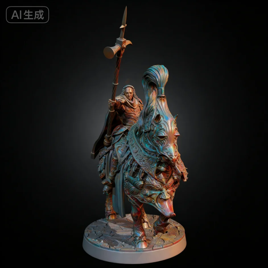 

The height of man 38mm 50mm 75mm Resin model kit colorless self-assembly TD-7282/3D