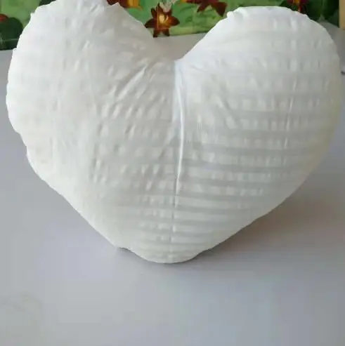 Nieuwe imitatie konijnenhaar hartvormige bontkussen kussensloop betrouwbare kussensloop zonder kern