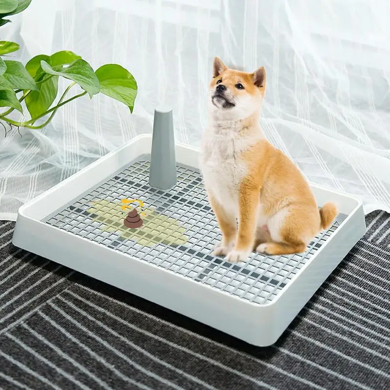 

Puppy Pee Pad Holder Dog Potty Tray Mesh Training Toilet Potty Tray For Puppy And Small Size Dog Works With Most Training Pads