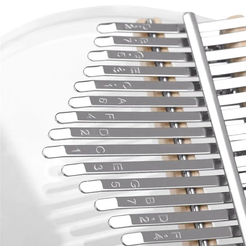 ABJX Crystal Transparent Thumb Piano Acrylic 17-Tone Finger Piano Beginner Plucked Instrument DROP SHIPPING