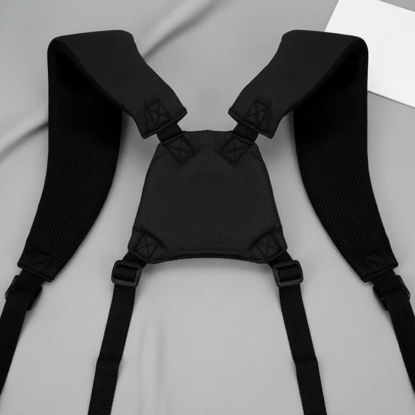 Double Shoulder Golf Strap for Stand Bags Adjustable Padded Mesh Carrying Harness for Lightweight Sports Bag Accessories