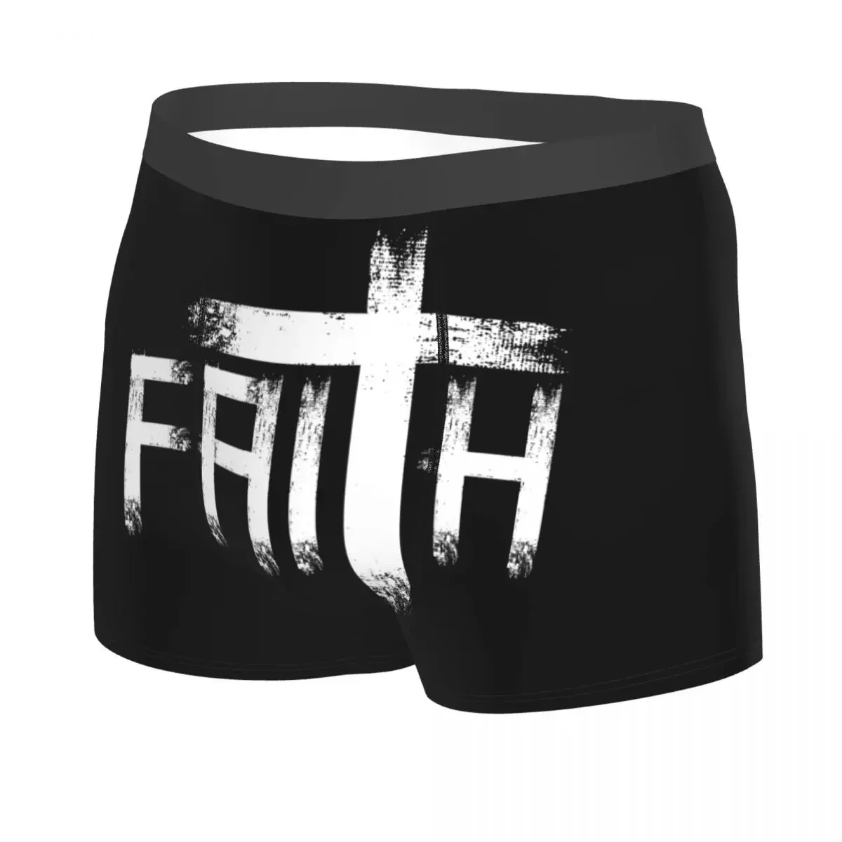 Male God Preacher  Believer Christian Underwear Faith Christianity Religious Boxer Briefs Soft Shorts Panties Underpants