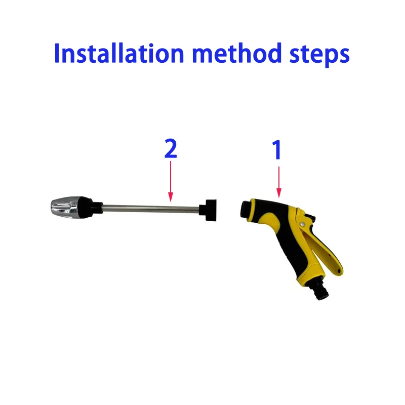 High-Pressure Power Washer Water Spray Gun Nozzle Car Garden Lawn Wash Hose Pipe Tools Garden Water Pressure Washer